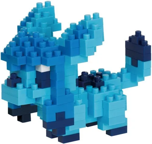 Nanoblock - Pokemon Series - Glaceon Building Kit [New Toy] Figure, Brick, Col