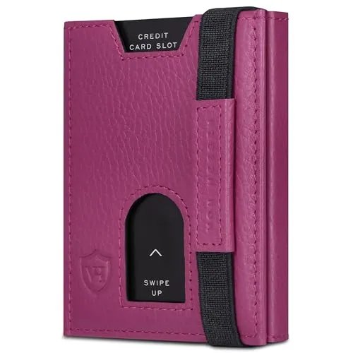 VON HEESEN Whizz Wallet mit RFID-Schutz in pink von VON HEESEN