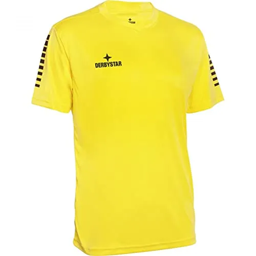 Derbystar Kinder Contra Trikot, gelb schwarz, 164