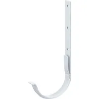 Produktbild Inefa Dachrinnenhalter NW 150 Halbrund Stahl Weiß Befestigung Dachrinne