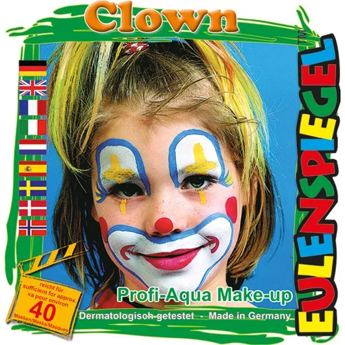 Eulenspiegel Schminkset Clown (204146)