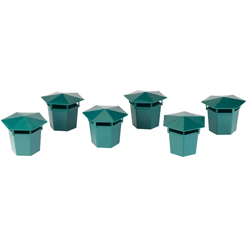 Exbuster Schneckenschutz: 6er-Set Premium Bio-Schneckenfallen ohne Chemie