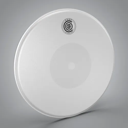 Code Sterling Coated Snare Batter Black Dot 14