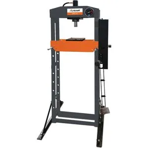Unicraft Werkstattpresse WPP 15 E - Hydraulische Presse mit 15 t Pressdruck - Bohrmaschinen - Ideal für Reparaturen mit 15 t Pressdruck und 160 mm Hub, perfekt für Werkstätten und Landwirtschaft.