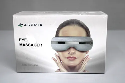 Aspria Augenmassagegerät mit Heiß- und Kältetherapie - Massagegeräte mit dualer Heiß- und Kältetherapie, ideal zur Linderung von Augenmüdigkeit und Schwellungen. Ergonomisches Design für maximalen Komfort.