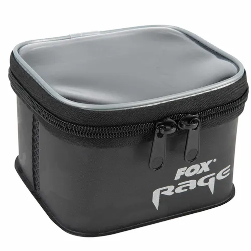 Fox Rage Small 14x12,5x9cm Camo Accessory Bag - Tasche für Spinnzubehör, Zubehörtasche für Raubfischtackle, Angeltasche zum Spinnangeln