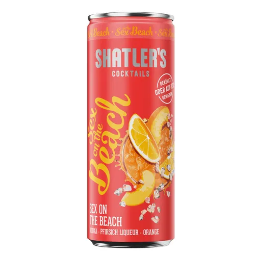 Shatlers Sex on the Beach Dose von Cocktail