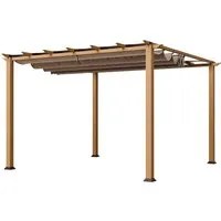 Paragon Pavillon Gazebo Florida 11x11, Braun