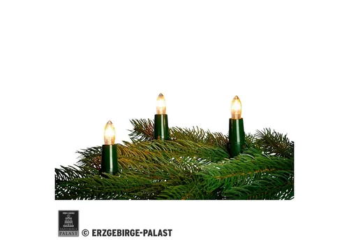 Narva Christmaumkette 15 Spitzkerzen innen - Weihnachtsbeleuchtung mit 15 stilvollen Spitzkerzen, ideal für eine festliche und stimmungsvolle Atmosphäre in Ihrem Zuhause.