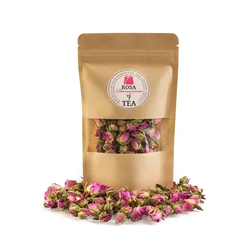 Rosa Damascena Rosenknospen 20 g – getrocknete Rosenblüten für Tee & Hautpflege