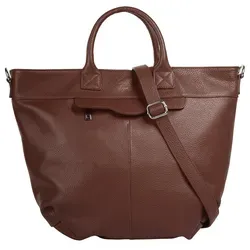 Henkeltasche SAMANTHA LOOK - Elegante Damen Handtasche aus Leder - Handtaschen, Made in Italy, aus 100 % Rindleder mit geräumigem Hauptfach und praktischem Smartphonefach für unterwegs.