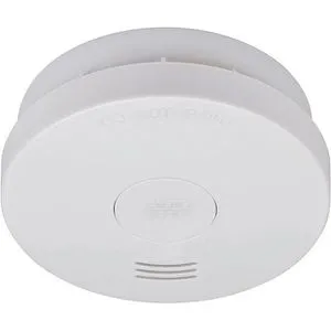 Brennenstuhl RM L 3100 Rauchwarnmelder - Batteriebetriebener Rauchmelder mit 85 dB Alarmsignal, Stummschaltfunktion und optischer Anzeige für optimale Sicherheit in Ihrem Zuhause.