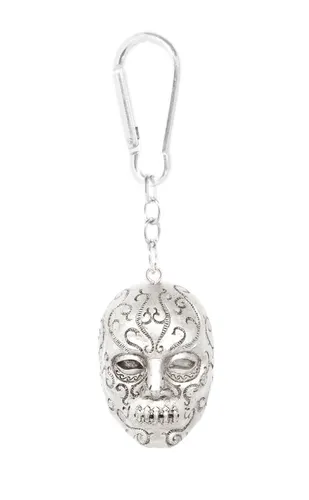 Harry Potter Death Eater Mask Schlüsselanhänger 3D Gummianhänger Keychain