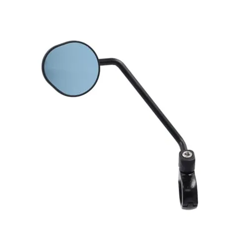 XLC Unisex Fahrradspiegel 2503250087 - Fahrradspiegel mit 26mm Halterung, leicht, vibrationsdämpfend und mit instellbarem Blickwinkel für sicheres Fahren.