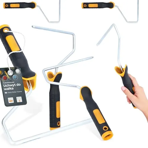 Farbrollerbügel 8 mm x 18 cm Malerbügel Steckbügel Walzenbügel Farbwalzenbügel Malerwalzenbügel Aufsteckbügel Roller Farbroller Bügel Malerwalze Griff Stahl