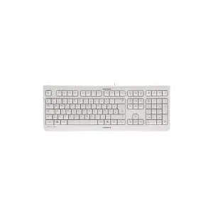 Cherry KC 1000 Tastatur Spanisch - Hellgrau, USB - Tastatur mit spanischem Layout, ideal für komfortables Tippen und effiziente Nutzung am PC.