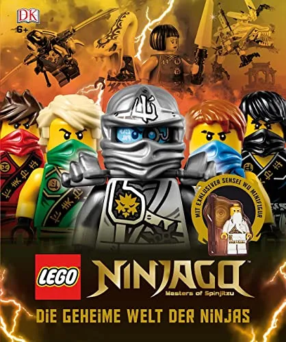 LEGO® NINJAGO®. Die geheime Welt der Ninjas - Fantasievolles Malbuch für kreative Kinder von 7 bis 9 Jahren. Perfekt für spannende Abenteuer und Entspannung beim Malen.