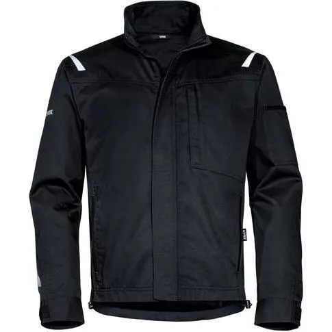 Uvex syneXXo Sicherheitsarbeitsjacke 5XL - Arbeitsjacke in Schwarz, besonders robust und ideal für anspruchsvolle Arbeiten im Garten und Bau, bietet optimalen Schutz und Tragekomfort.