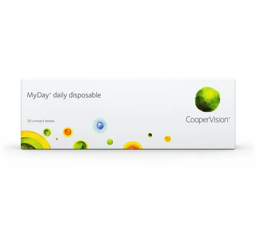 MyDay Kontaktlinsen Sphere -5,75 Dioptrien, 30 Tageslinsen - Weiche Tageskontaktlinsen mit -5,75 Dioptrien, 8,4mm BC und 14,2mm DIA. Mit UV-Schutz und Aquaform Technology für optimalen Komfort und klare Augen.