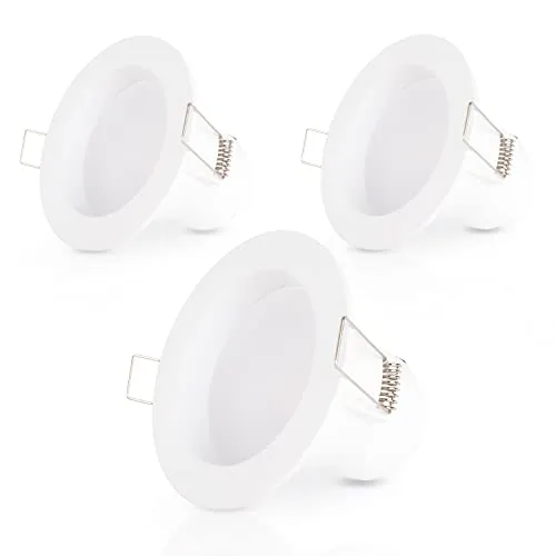 Paco Home LED Einbaustrahler 3er Set - Deckenspots in elegantem Design, aus hochwertigem Aluminium für stilvolle Beleuchtung in Küche und Flur.