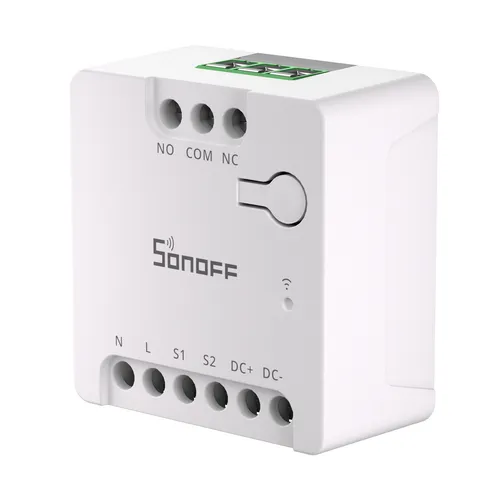 SONOFF MINI Dry WIFI Smart Schalter Relay - Steuerbare WLAN Steckdose für Lichtsteuerung, kompatibel mit Amazon Alexa und Google Home, einfach per App bedienen, ideal für Smart Home Anwendungen.