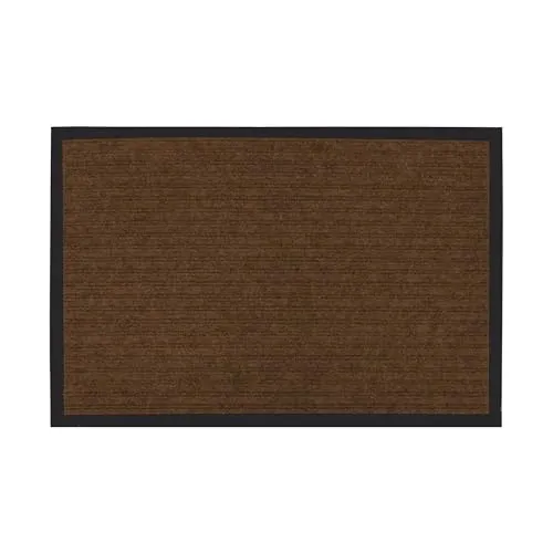 Bestlivings Fußmatte für Eingangsbereich- Schmutzfangmatte (Braun / 60x40cm) rutschfeste Sauberlaufmatte für Innen und Außen, saugfähiger Fußabstreifer
