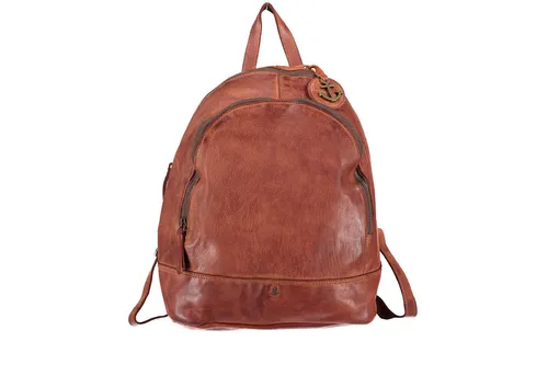 Harbour 2Nd Anchorlove Meghan #B3.7570 cognac - Exklusiver Rucksack aus feinstem Rindsleder, nachhaltig produziert und individuell gestaltet in Hamburgs Hafenstadt - ideal für Individualisten.