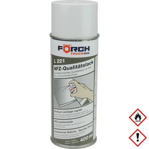 Förch L221 Lackspray 400ml MB 147 ARKTIK WEISS LKW Mercedes