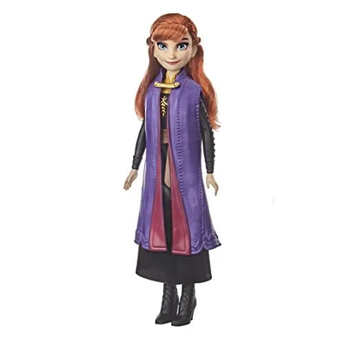 Disney Frozen Disneys Die Eiskönigin 2 Anna Modepuppe mit Langen roten Haaren, Rock, Schuhen, Spielzeug inspiriert durch Die Eiskönigin 2