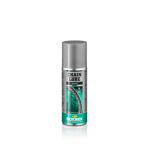 Motorex Chainlube Road Strong 56 ml - Hochleistungs Kettenschmierstoff - Fahrrad-Pflegemittel für optimale Schmierung und Schutz der Kette, ideal für Roadbikes und lange Fahrten.