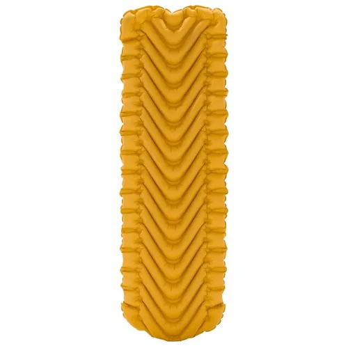 Klymit Static V Lite ECO bright gold Regular - Isomatte für Outdoor & Camping, ultraleicht mit nur 440 g, nachhaltiges bluesign zertifiziertes Material und innovatives V-Design für optimalen Schlafkomfort.