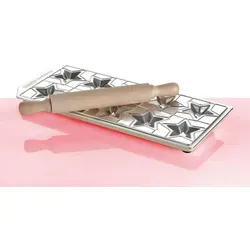 Imperia Raviolamp 10 Stelline Ravioli-Form - Silber