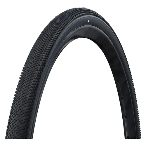 Schwalbe G-One Allround - Addix Performance Line Faltreifen 27 x 1.50 - Vielseitiger Gravelreifen mit leichtem Profil für sicheres Fahren auf Schotter und Trails. Ideal für Abenteuerfahrten oder entspannte Runden, bietet er hervorragende Fahreigenschaften auf Asphalt und unbefestigten Wegen.