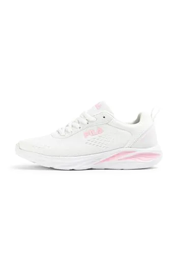 Weißer Damen Sportschuh mit Komfortschaum & rosa Akzenten in weiß von FILA