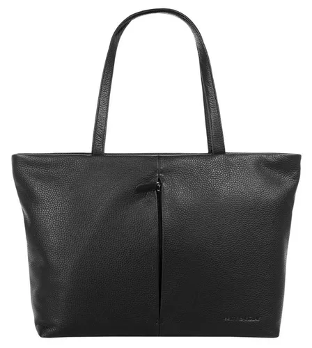 Betty Barclay Umhängetasche Damen 020555 schwarz - Elegante Umhängetasche aus 100% Rindleder, ideal für Stadtbummel. Mit geräumigem Hauptfach, Smartphonefach und mehreren Innenfächern für optimalen Stauraum.