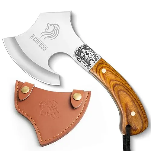 NedFoss WARTHOG Camping Axt, 22CM – Perfekte Mini Outdoor Axt