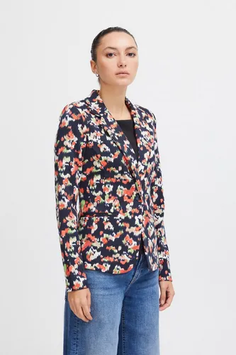Ichi Jackenblazer IHKATE PRINT BL18 blau M von ICHI