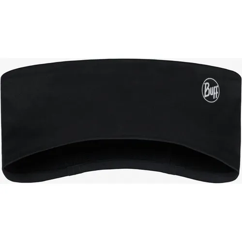 BUFF® Windproof Headband Schwarz in schwarz von BUFF