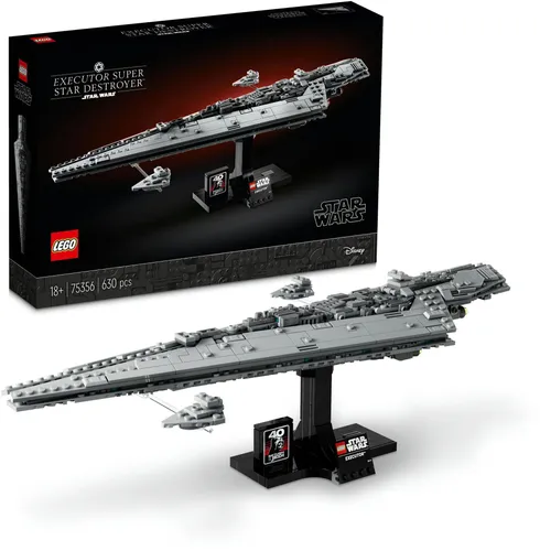 LEGO 75356 Star Wars Supersternzerstörer Executor - Detailgetreues Modell für Erwachsene, 43 cm lang, perfektes Sammlerstück und Geschenkidee für Star Wars Fans