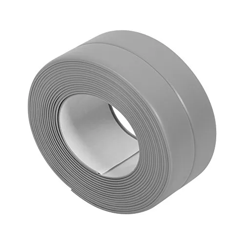 Badewannendichtband, 3,2 m Länge, selbstklebendes Dichtungsband, wasserdichtes Dichtungsband für Bad, Küche und Toilette(22mm*3.2M-Grau)