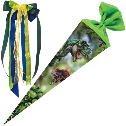 Nestler Schultüte Coppenrath T-Rex World 70 cm Schleife Jungen Dinos Einschulung