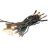 Lex 100er LED Lichterkette Grünes Kabel Innen Partylichterkette Beleuchtung Warmweiß