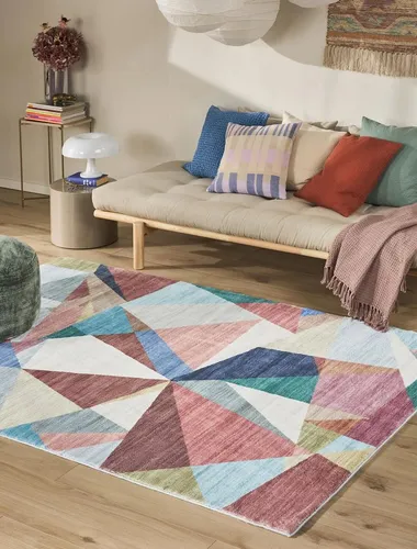 benuta Pop Teppich, Mehrfarbig, Textil, Abstrakt, Rechteckig, 80x150 cm - Entdecken Sie den stilvollen benuta Pop Teppich in Abstrakt-Design. Ideal für jeden Raum, bietet er eine moderne Note und ist wasserabweisend. Genießen Sie schnelle Lieferung und sichere Zahlungsmöglichkeiten!