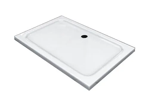 Glaszentrum Hagen Duschtasse 100x80x5cm – Extra Flach & Verstärkt - Hochwertige Duschtasse aus Sanitäracryl, extra flach und verstärkt für langlebigen Einsatz. Ideal für moderne Bäder. Selbstabholung im Lager möglich, kein Inselversand.