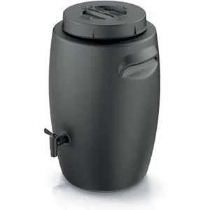 Prosperplast ZA5634 Komposter für Biomüll 55L - Praktischer Kompostbehälter mit 55L Kapazität, ideal für nachhaltige Abfallentsorgung und Düngerherstellung. Inklusive Deckel und einstellbaren Belüftungsöffnungen.