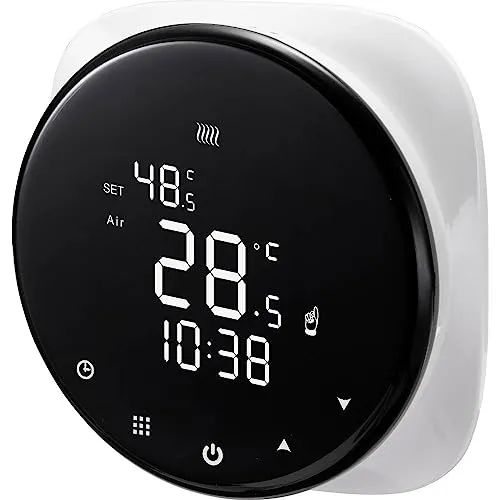 Sygonix SY-4707878 Raumthermostat Unterputz - Energie sparen mit programmierbarem Wohlfühlmodus, der Ihre Wohnung am Morgen auf die gewünschte Temperatur bringt.