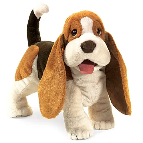 Folkmanis 2919 Basset Handpuppe von Folkmanis