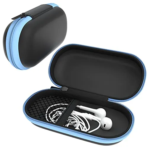 EAZY CASE Universal Tasche für In-Ear Kopfhörer mit Netzfach