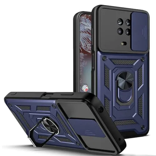 betterfon Handyhülle für Motorola G10 / G20 | Stoßfest & Kratzfest | Mit Kameraschutz, Anti-Fingerabdruck & robustem Panzerschutz-Design | Blau