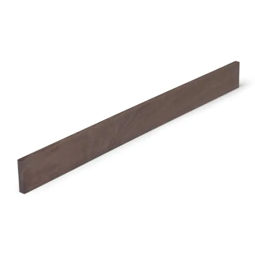 Woodsellers® Nussbaum Holzleiste 8 × 25 × 1000 mm – Massiv & glatt gehobelt – naturbelassen & verleimfertig für Möbelbau & Innenausbau
